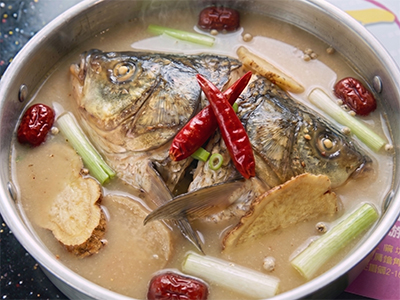 川芎魚頭鍋